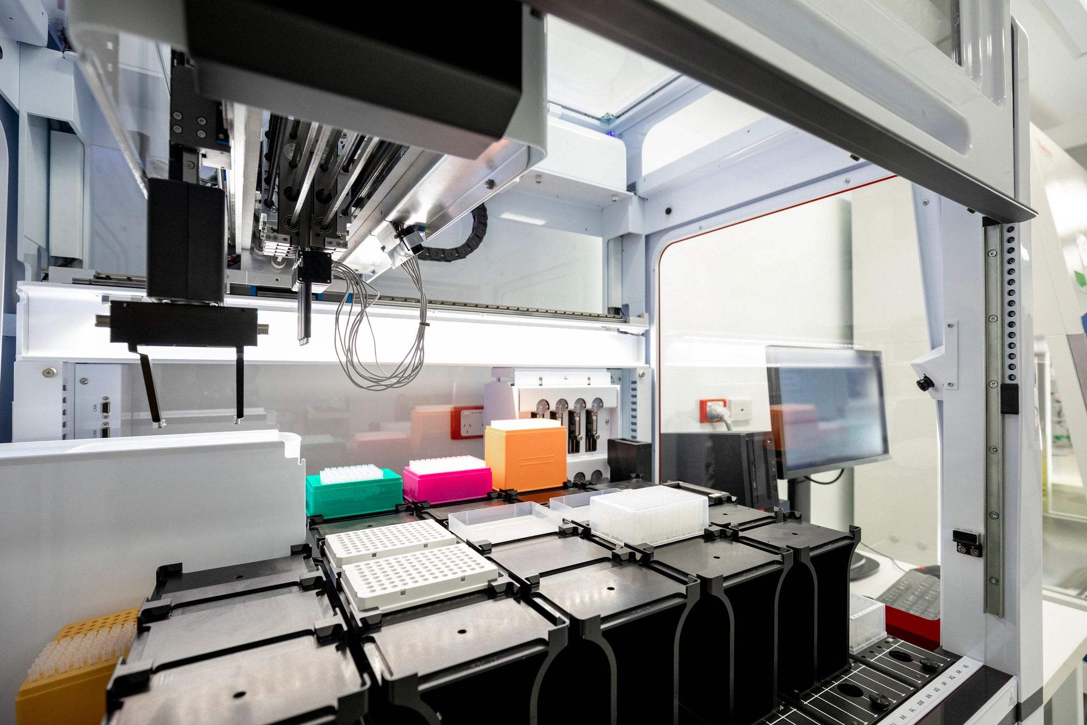 Scientific equipment in a laboratory